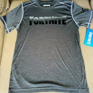 Fortnite, Short Sleeve, Grey, Shirt, Size XL